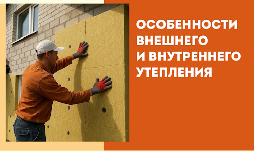 Какие особенности внешнего и внутреннего утепления в Энгельс