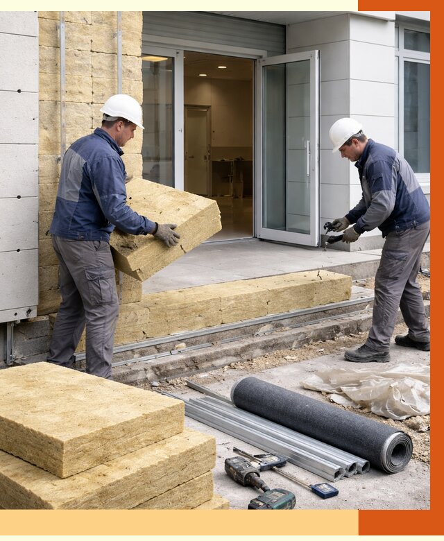 Утепление медицинского центра в Энгельс под ключ от 13324 руб./м² | ТепломастерЭнг