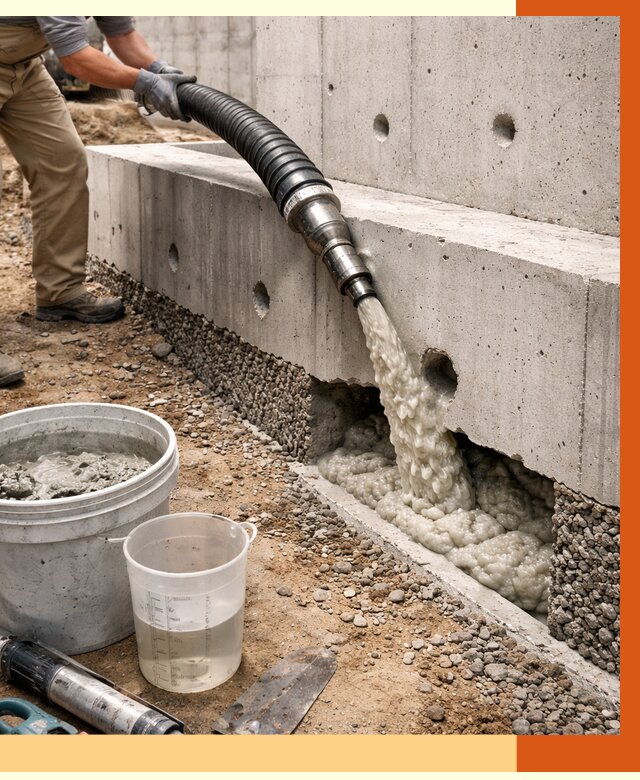Заполнение полостей фундамента в Энгельс от 7248 руб. под ключ | ТепломастерЭнг