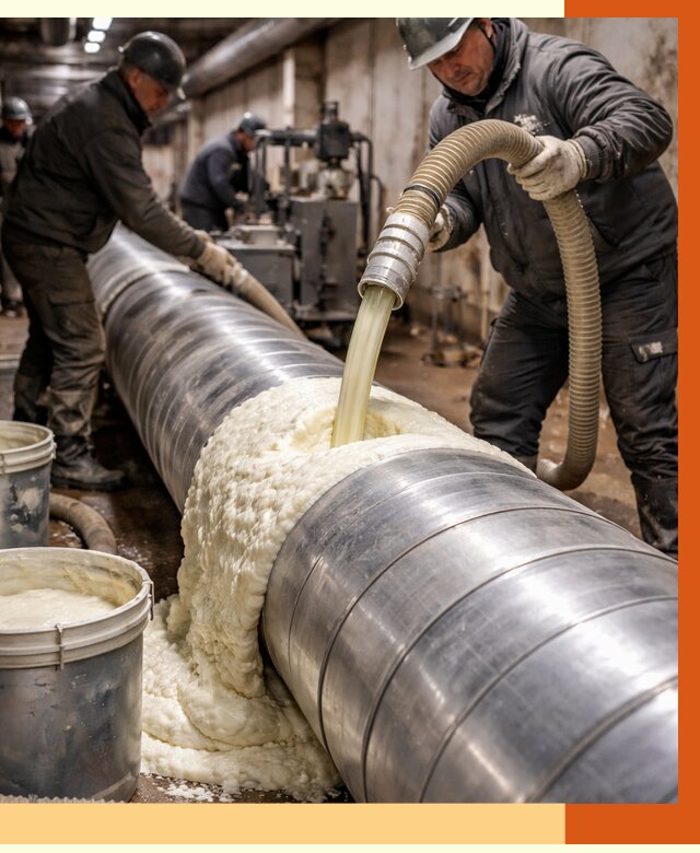 Утепление теплотрассы жидкой теплоизоляцией в Энгельс от 4477 руб. | ТепломастерЭнг