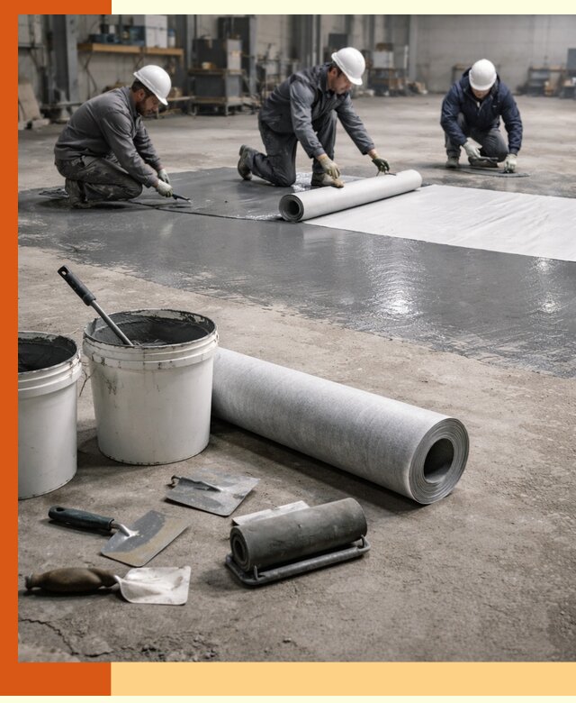 Гидроизоляция промышленного пола в Энгельс — защита и долговечность